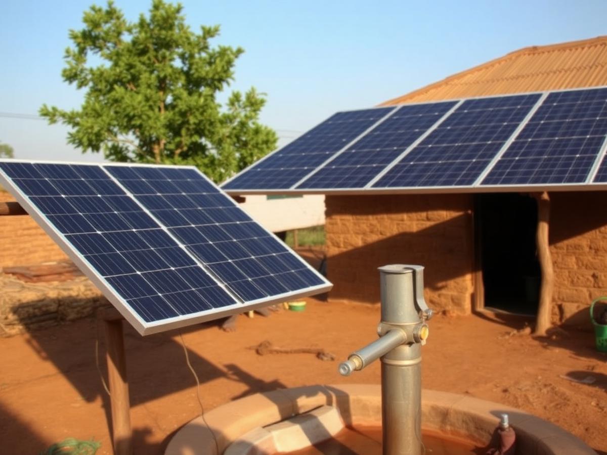Solar and water infrastructure